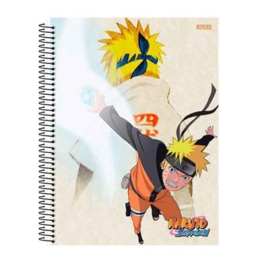 Imagem de Caderno De 01 Materia Naruto 80 Fls Cd - Sao Domingos