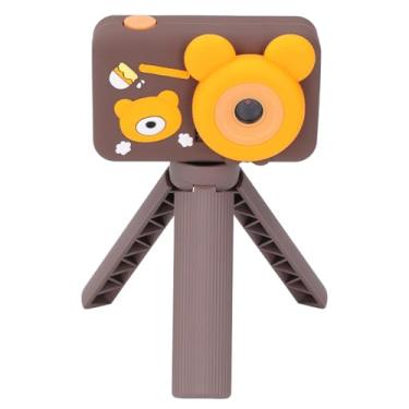 Imagem de Câmera de Vídeo Digital Infantil 48MP 1080P Com Câmeras Duplas Frontal e Traseira, tripé e Alça de Ombro, Fotografia para Iniciantes, Câmera Portátil Leve para Meninos e Meninas