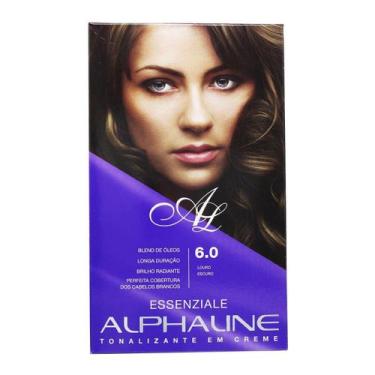 Imagem de Tonalizante em Creme Essenziale Louro Escuro 6.0 - Alphaline - Alpha L
