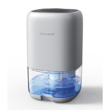 Imagem de Desumidificador, TABYIK Quiet com desligamento automático, pequenos desumidificadores para quarto (280 pés quadrados), banheiro, trailer, casa, prata