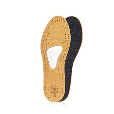 Imagem de Palmilhas ortopédicas de couro para neuroma de Morton e dor no antepé, com suporte de arco metatarso e almofada, para homens e mulheres, Kaps Allevia (feminino 35/37 EUR)