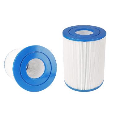 Imagem de Kvjicdo PRB25SF-JH-PAIR Cartucho de filtro de banheira de hidromassagem de substituição para U-nicel C-4405, R172464, APCC7062, Fil-bur FC-2387, Hay-Ward 817-5010, 17-2464, filtro de 50 m² (pacote com