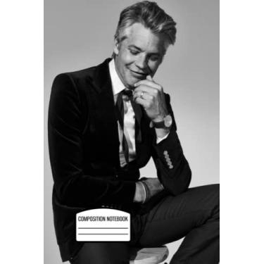 Imagem de Composition Notebook : Timothy Olyphant Journal/Notebook, Thankgiving Notebook Great for Birthday, Christmas and Fan #362