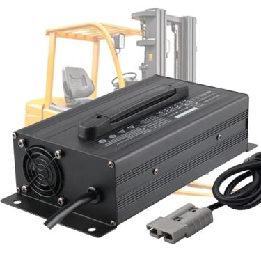 Imagem de Carregador de bateria 12V 40A Carregadores de bateria de chumbo-ácido com plugue Anderson 120A/175A/350A para empilhadeira elétrica, máquina de lavar, carrinho de golfe,12v 40a,350A