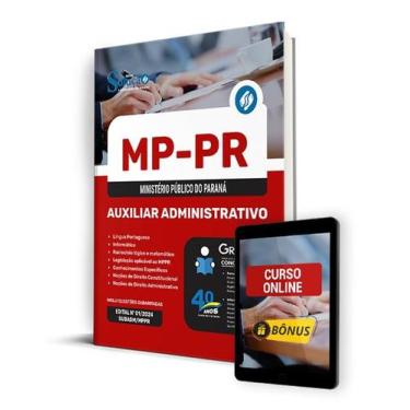 Imagem de Apostila MP-PR 2024 - Auxiliar Administrativo - Editora Solução