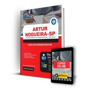 Imagem de Apostila Câmara de Artur Nogueira - SP - Auxiliar Administrativo - Edi