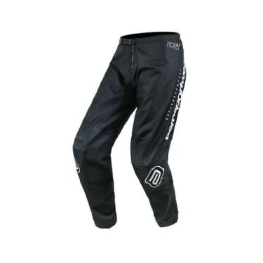 Imagem de Calça Motocross Cross ASW Image Minimal Preto Moto, Preto, 52