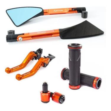 Imagem de Manopla Peso Retrovisor Manete Lander Tenere Fazer 150 250 - Stark Rac