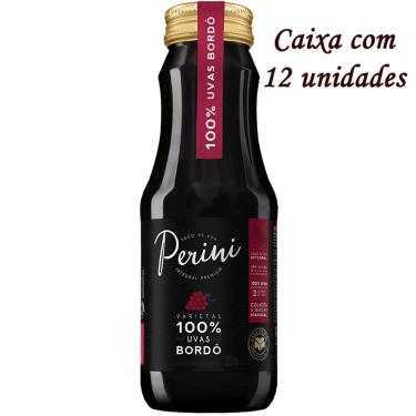 Imagem de Suco de Uva Casa Perini Bordô Tinto Integral 300ml C/12