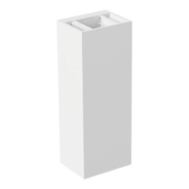 Imagem de Kit 2 Arandela LED Taschibra Flap 3000K 5W, Branco