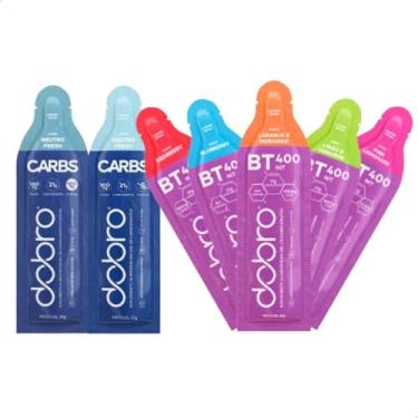 Imagem de Starter Pack 7 Unidades, 5 Géis BT Nit Sabores Variados + 2 Carbs Neutro Fresh Com e Sem Cafeína