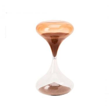 Imagem de Ampulheta Em Vidro Marrom 30 Minutos 16059 Mart