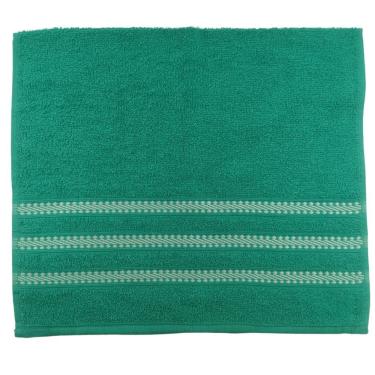 Imagem de Toalha De Rosto Zafira (42cm X 72cm) Savitex Modelo 2 Verde Escuro