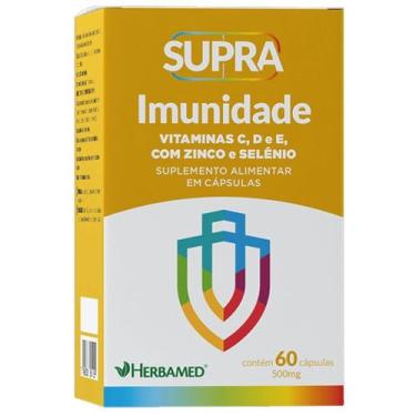 Imagem de Imunidade Vitaminas C, D e E Supra com 60 Caps - Herbamed - Herbamed L