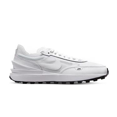 Imagem de Nike T nis feminino de couro com tecido Waffle One, Branco, branco, preto, 35 BR