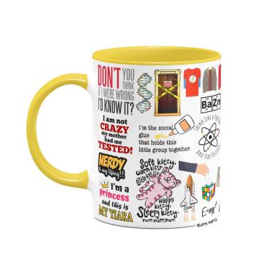 Imagem de Caneca Icons Moments - The Big bang Theory - B-yellow