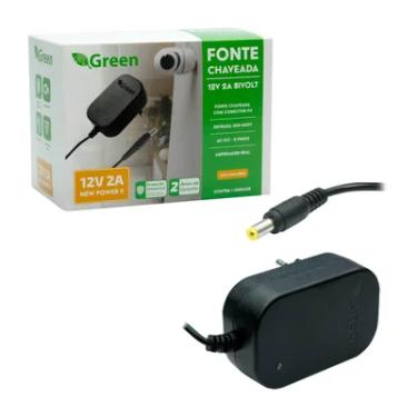 Imagem de Fonte Chaveada 12v 2a Bivolt Plug 5,5mm X 2,1mm