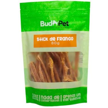 Imagem de Petisco Natural Stick De Frango Para Cães E Gatos Budopet