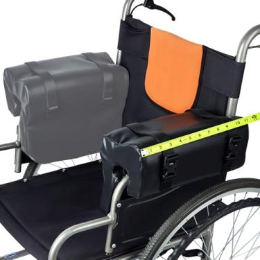 Imagem de Lamborsafe Calha de braço de suporte lateral de 30 cm C para cadeira de rodas, almofada ajustável para pacientes com AVC e idosos para aliviar a pressão e ajustar a postura, fácil de limpar e durável