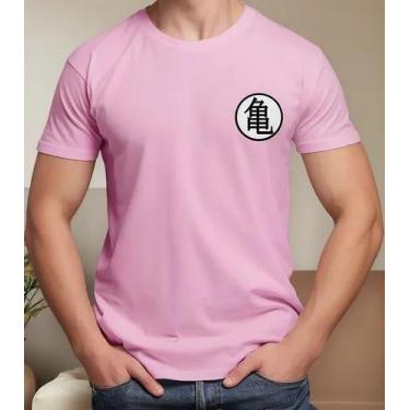 Imagem de Camiseta Camisa Adulto Feminina Masculina Algodão Dragon Bal l Z Kanji