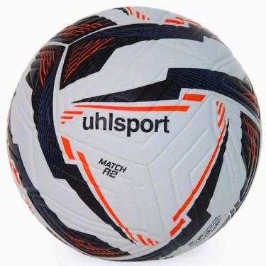 Imagem de Bola de Futebol Campo Uhlsport Match R2 - Preto e Vermelho