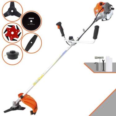 Imagem de Máquina de Corta Grama Vulcan VR430-P À Gasolina 2T 43cc 1,7HP de Potê