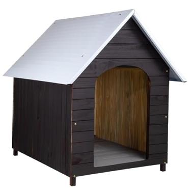 Imagem de Casa Casinha De Cachorro com Telhado Galvanizado Gigante N6 (Tabaco)