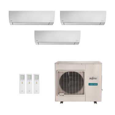 Imagem de Ar-Condicionado Multi Split Inverter Fujitsu 35.000 (3x Evap HW 12.000) Quente/Frio 220V