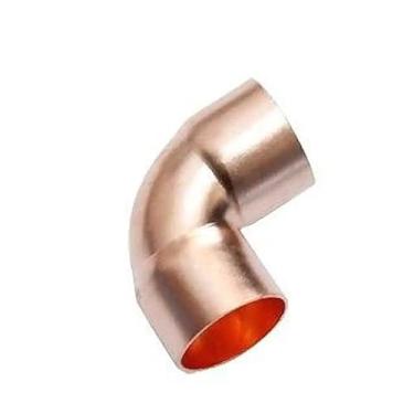 Imagem de WWECCQIJ Diâmetro interno de 15 mm x 0,8 mm de espessura Scoket Weld Copper End Feed 90 graus Acoplador de cotovelo encaixe de encanamento água gás óleo