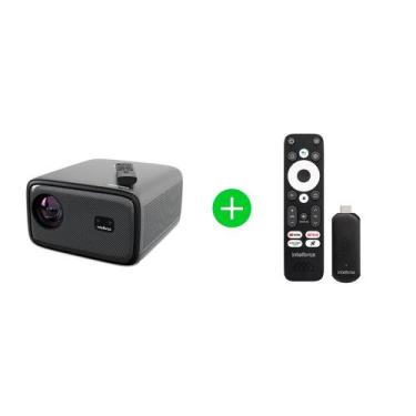 Imagem de Kit Projetor Full HD PFL 7560 com Smart Stick Full HD Intelbras