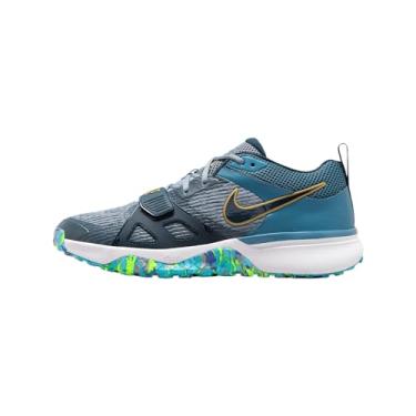 Imagem de Nike Tênis de beisebol Diamond Elite Turf George Springer (HQ3130-400, Ashen Slate/Aegean Storm/Branco/Armory Navy), Ardósia cinza/tempestade egeia/branco/azul marinho, 47