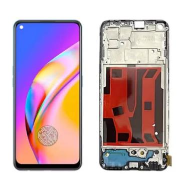 Imagem de Para Oppo A94 5G CPH2211 Tela LCD Touch Screen Digitalizador Painel Assembléia Tela A94 (TFT com Moldura)