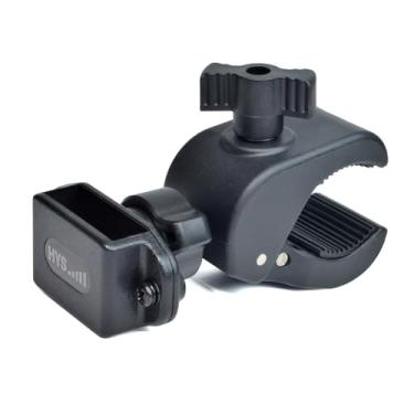 Imagem de HYS Base de montagem de rádio para bicicleta/motocicleta/carro/caminhão, suporte para walkie talkie compatível com Baofeng UV5R Kenwood Midland Quansheng Motorola Tlkr rádio bidirecional