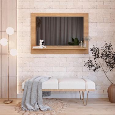 Imagem de Painel Columbia 01 Prateleira P e Tv Ate 50 Pol. freijó