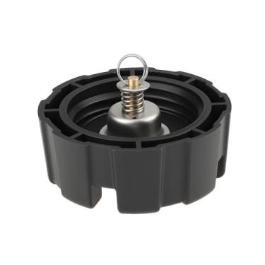 Imagem de eMagTech Tampa de combustível externa para tanque de combustível marítimo compatível com tanque de combustível externo de motor de barco de 12L 24L, acessório de substituição