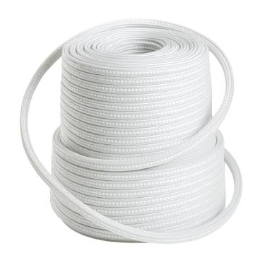 Imagem de Gaxeta Corda 3/8 Fibra De Vidro Redonda 10m P/forno Estufa