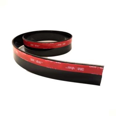 Imagem de Veda Porta Anti Sujeira Ajustável Contra Insetos E Poeira 25 mm (2,5 metros - PRETO)