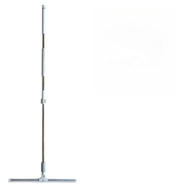 Imagem de Rodo De Silicone Multiuso Raspador Para Limpeza De Pisos e Vidros Com Cabo Extensor Alongar ampliar Esfregona plana145CM(2PCS)