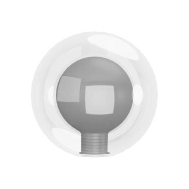 Imagem de Vidro Globo 10cm Transparente Reposição Lustre Jabuticaba - Tangerina