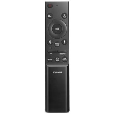 Imagem de Controle remoto Soundbar compatível com sistema de alto-falante Samsung Soundbar, controle remoto de som surround de substituição para Samsung Audio Home Theater (AH81-15047A)