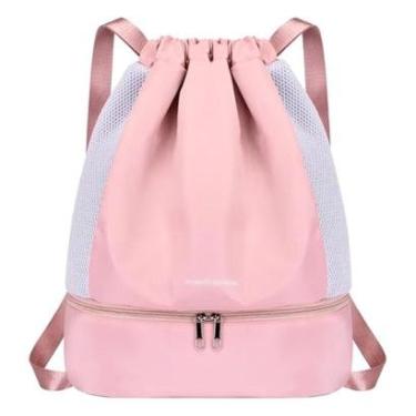 Imagem de Mochila Bolsa Saco Esportiva Feminina Bag Treino Fitness Gym-Feminino