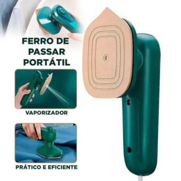 Imagem de Ferro De Passar Roupa Portátil A Vapor Para Viagem Bivolt - Ferro Port
