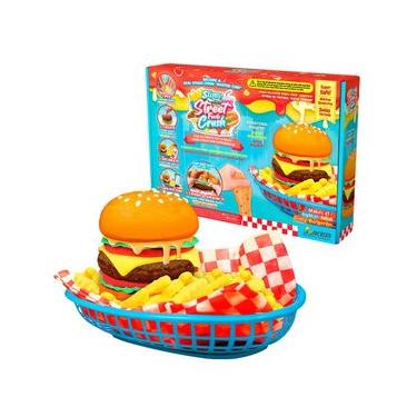 Imagem de Kit de Slime de Hamburger Slimy DIY Street Food Crush