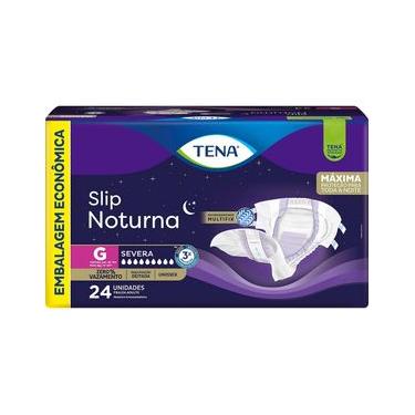 Imagem de Fralda Geriátrica Tena Slip Noturna G 24 Unidades