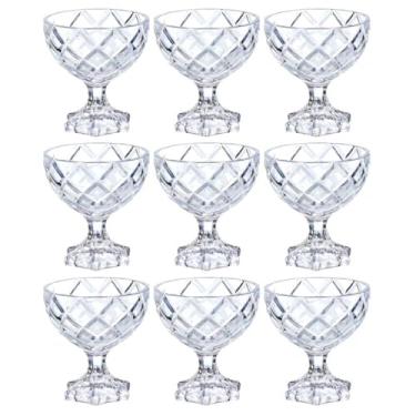 Imagem de Taças de Sobremesa em Vidro Pineapple 170mL 9 Peças - Hauskraft