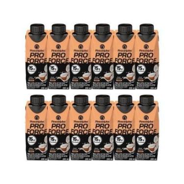 Imagem de Kit 12 Bebidas Láctea UHT Proteica Piracanjuba - Whey 15g-Unissex