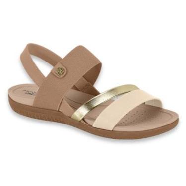 Imagem de Sandalia Feminina Modare Ortopédica Calce Fácil Elastico Fascite Esporão Ref: 7125.233-Feminino