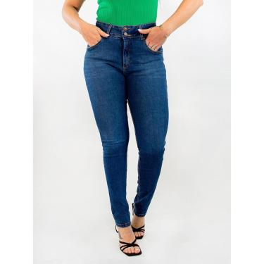 Imagem de Calça Feminina Jeans Skinny Alta Elastano Algodão Anticorpus-Feminino