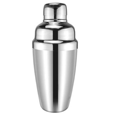 Imagem de Coqueteleira de 527 g, coqueteleira de aço inoxidável com filtro embutido para utensílios mistos de bar, martini e margarita (550 ml)