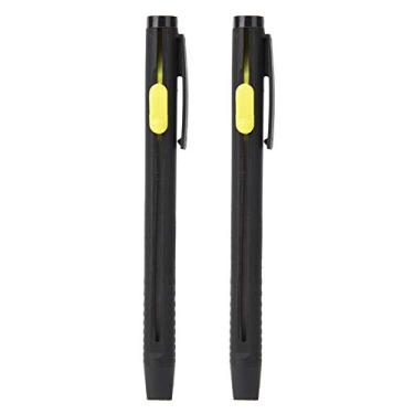 Imagem de Caneta de giz para costura, suprimentos para bordado, 2 peças, caneta lápis sob medida para alfaiataria profissional, couro, tecidos de algodão, plástico, bege, 132 mm